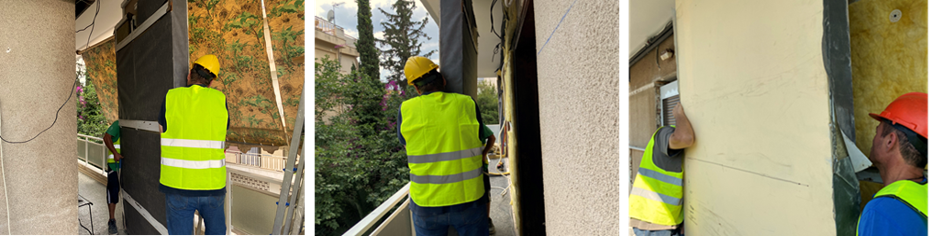 construction installation process renovation