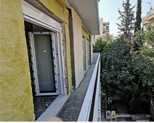 installation facade windows athens