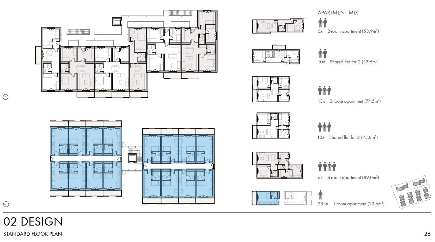 apartment drawing scheme