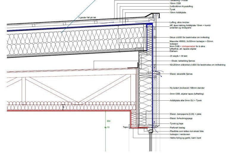 envelope detail drawing