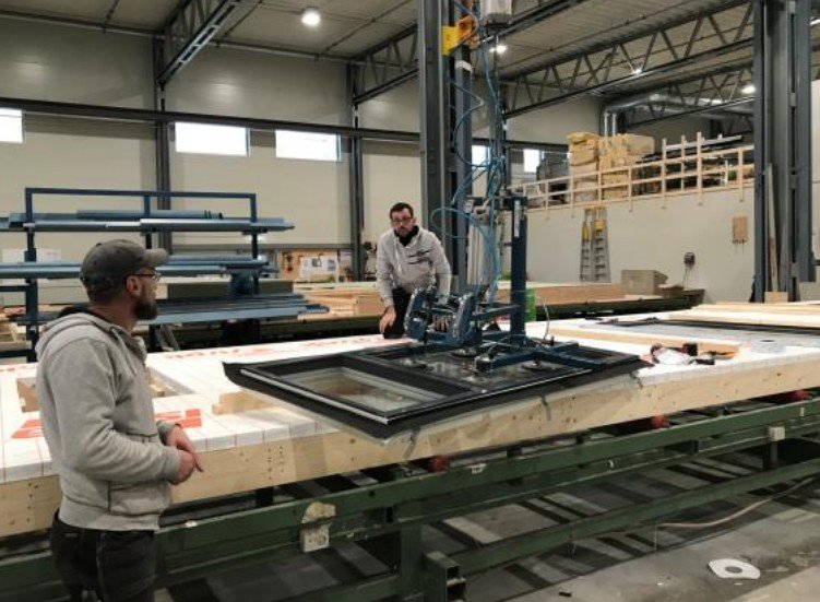 prefabrication wooden panel factory
